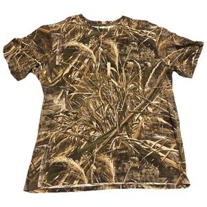 Magellan Hunt Gear Mens Camouflage Camo Tshirt Mens Sz 2XL Realtree Max 5 Turkey